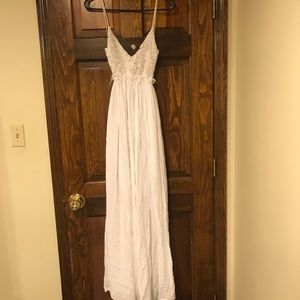 SheInside Maxi Dress- White